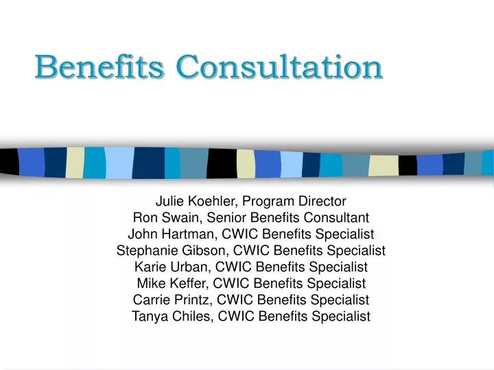 benefits consultation
