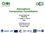 Atmospheric Composition Constellation - slide 1