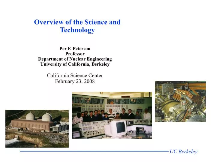 overview of the science and technology
