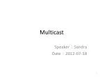 Multicast - slide 1