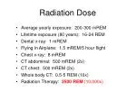 Radiation Dose - slide 1