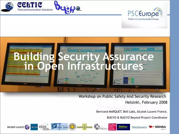 building security assurance in open infrastructures