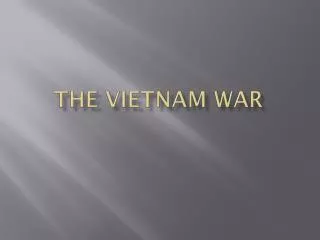 The Vietnam War