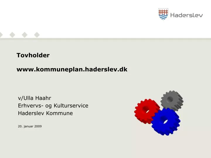 tovholder www kommuneplan haderslev dk