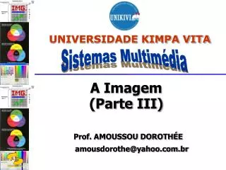 a imagem parte iii prof amoussou doroth e amousdorothe@yahoo com br