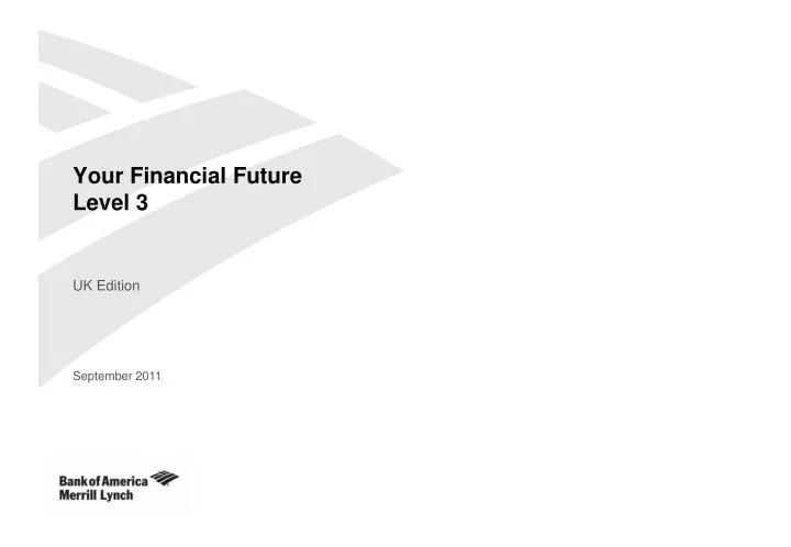 your financial future level 3