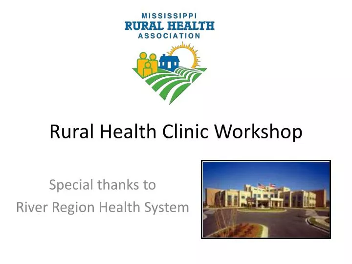 rural health clinic workshop