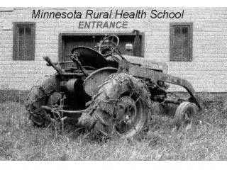 Rural Health School Mission Statement