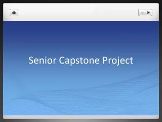 Senior Capstone Project