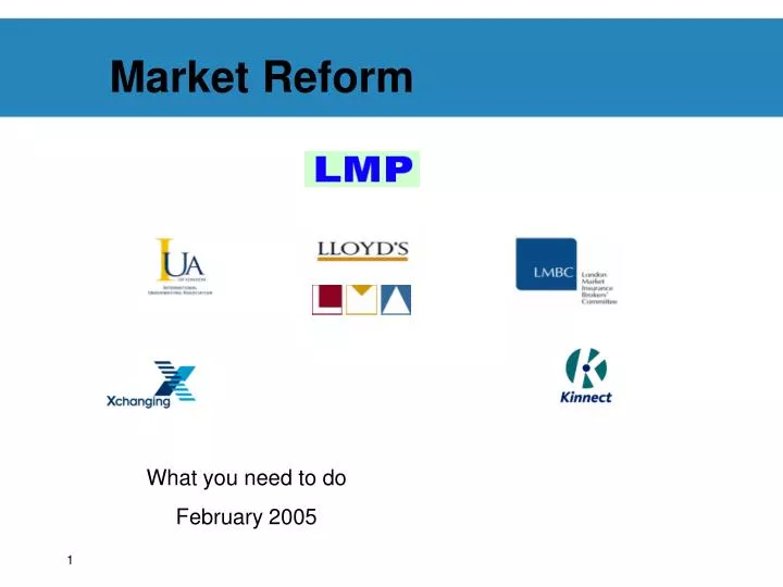 market reform