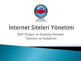 nternet siteleri y netimi