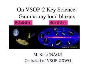 On VSOP-2 Key Science: Gamma-ray loud blazars