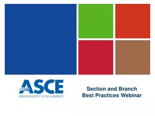 Section and Branch Best Practices Webinar