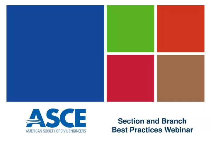 section and branch best practices webinar