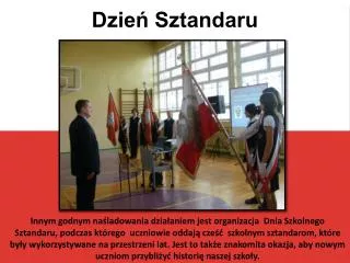 dzie sztandaru