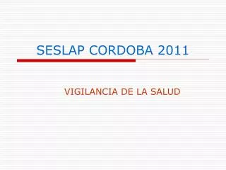 seslap cordoba 2011