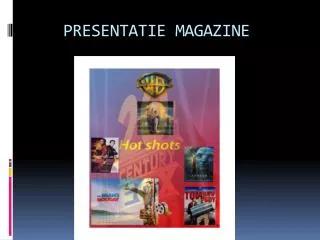 PRESENTATIE MAGAZINE