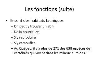 les fonctions suite