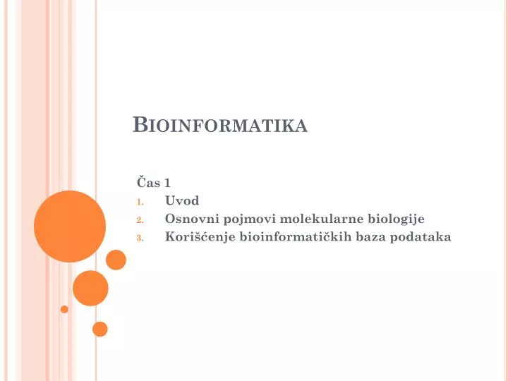 bioinformatika