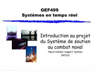 gef499 syst mes en temps r el