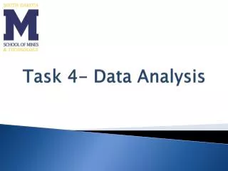 Task 4- Data Analysis