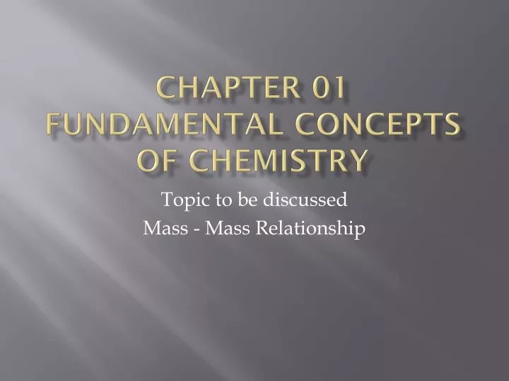 chapter 01 fundamental concepts of chemistry