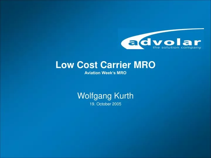 low cost carrier mro aviation week s mro
