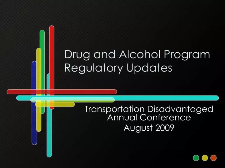 drug and alcohol program regulatory updates