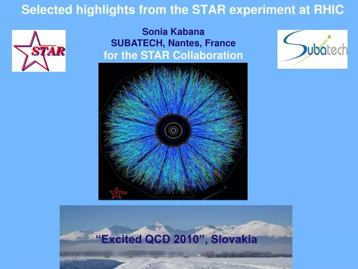selected highlights from the star experiment at rhic