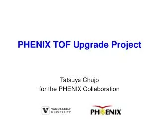 PHENIX TOF Upgrade Project