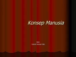 konsep manusia