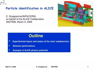 Particle identification in ALICE