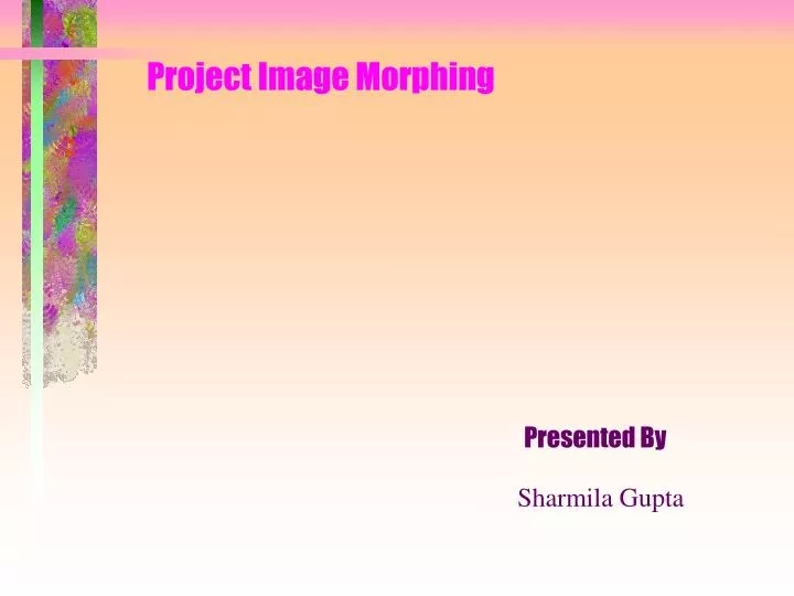 project image morphing