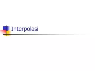 interpolasi