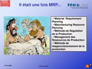 il tait une fois mrp