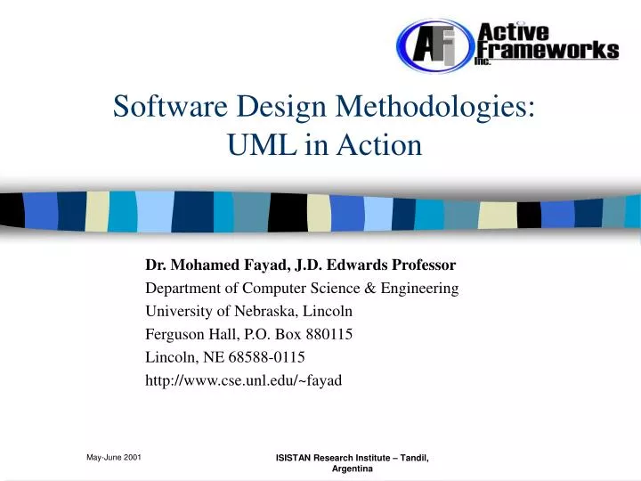 software design methodologies uml in action
