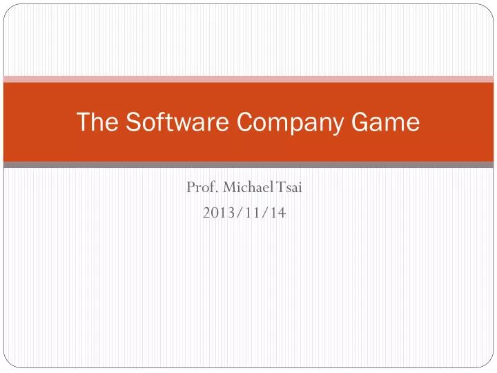 the software company game