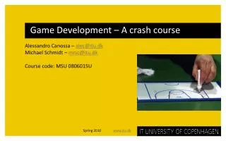 Game Development – A crash course