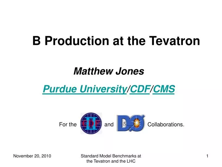 b production at the tevatron