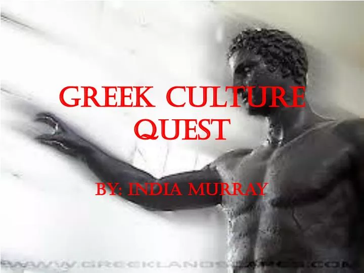 greek culture quest
