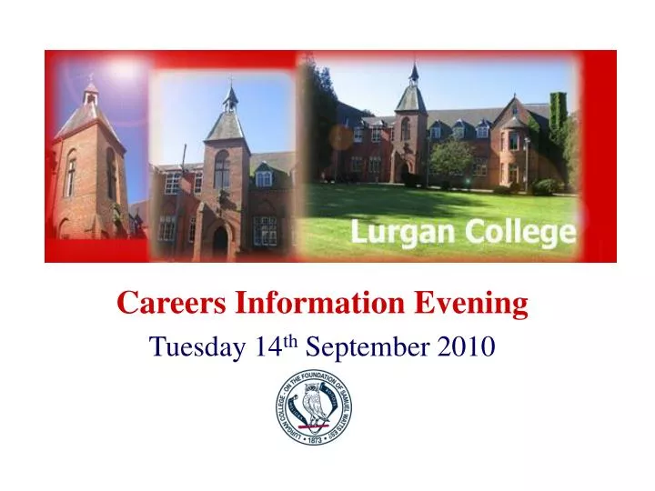 careers information evening tuesday 14 th september 2010