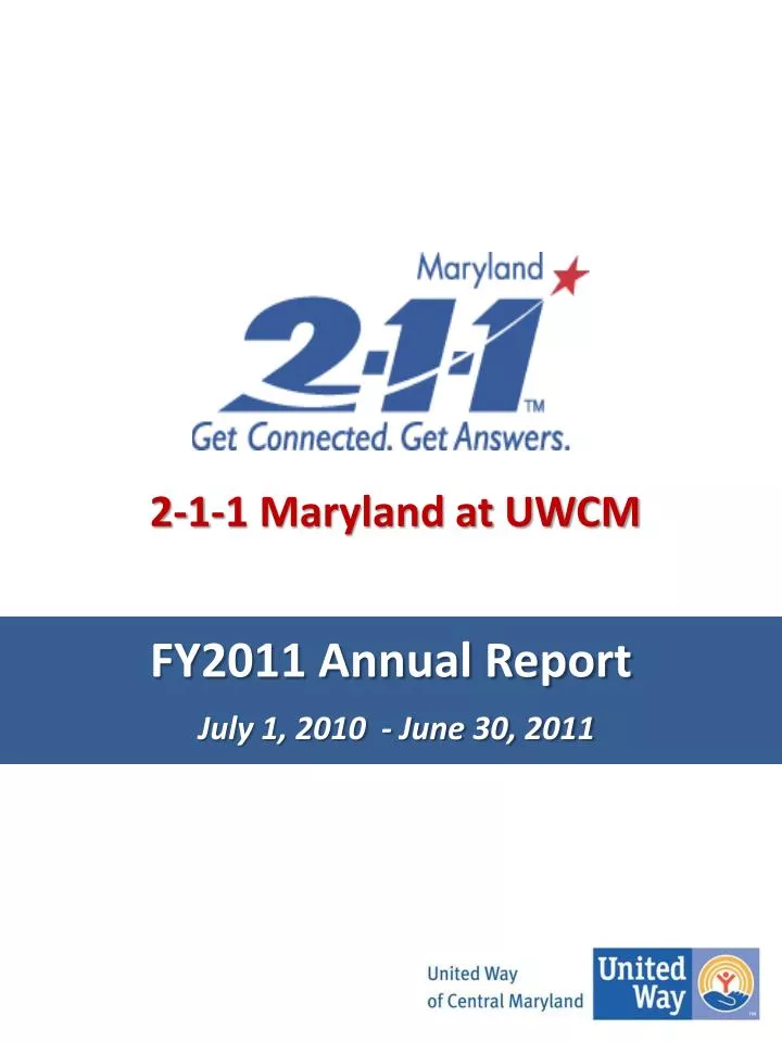 fy2011 annual report july 1 2010 june 30 2011