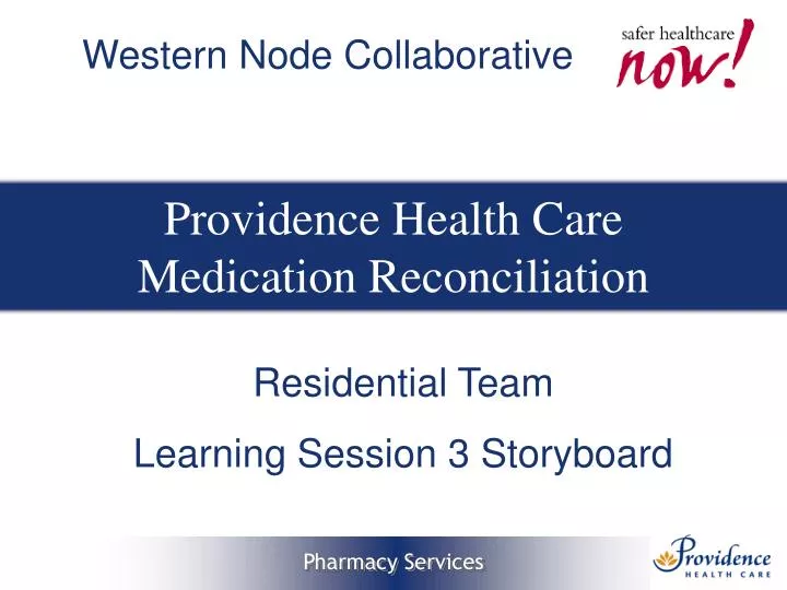 providence health care medication reconciliation