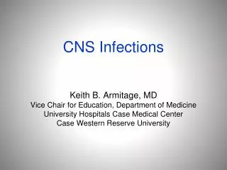 CNS Infections