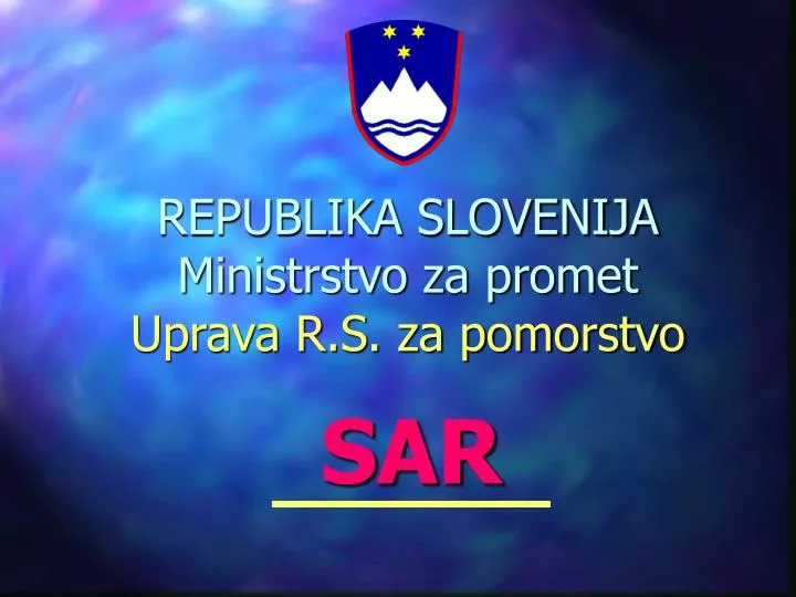 republika slovenija ministrstvo za promet uprava r s za pomorstvo
