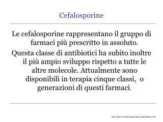 cefalosporine
