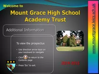Mount Grace High School Academy Trust