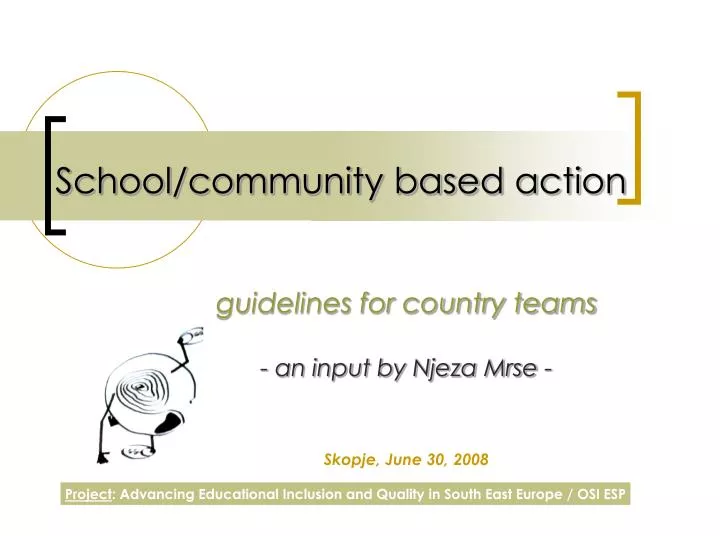school community based action
