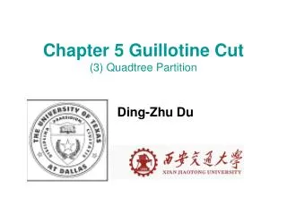 Chapter 5 Guillotine Cut (3) Quadtree Partition