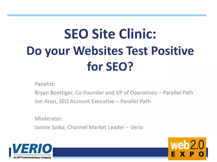 seo site clinic do your websites test positive for seo